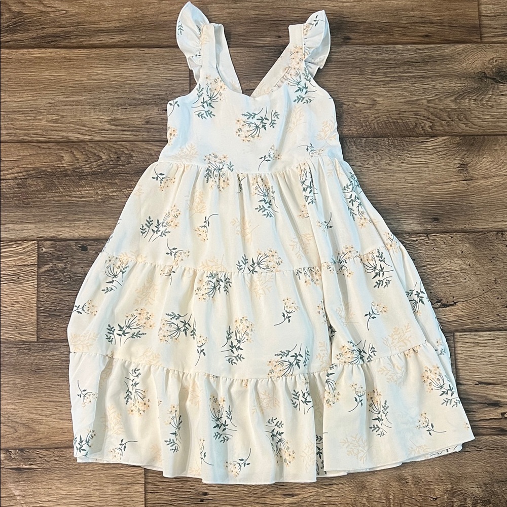 Floral Print Kids Dress